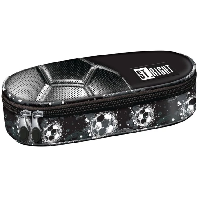 St.Right Silver Goal ovális tolltartó PC01 23x9,5x6cm
