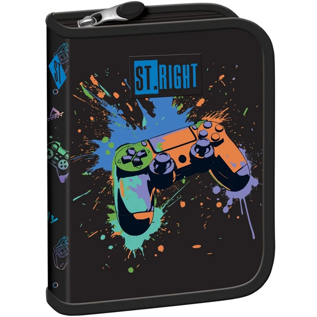 St.Right Game Controll Splash kihajtható tolltartó PC03 20,5x14x3,5cm