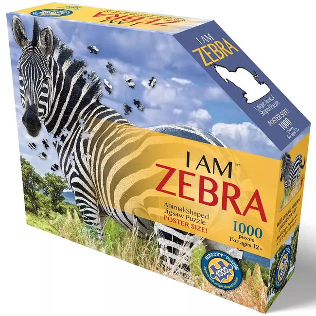 WOW zebra puzzle 1000 db-os