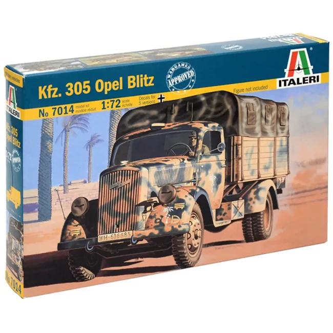 Italeri 1/72 Kfz. 305 Opel Blitz katonai teherautó makett