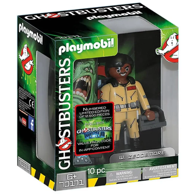 Playmobil – Szellemirtók: Gyűjthető figura W. Zeddemore (70171)