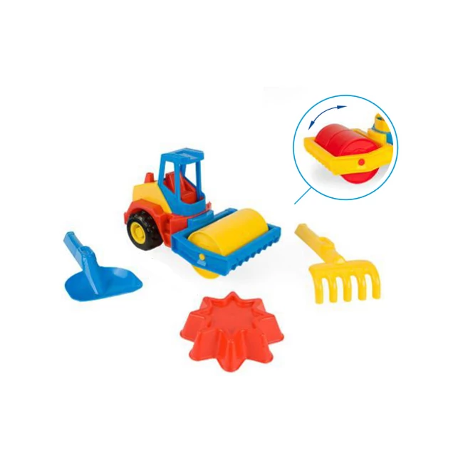 Tech Truck Úthenger homokozó szettel 24 cm – Wader