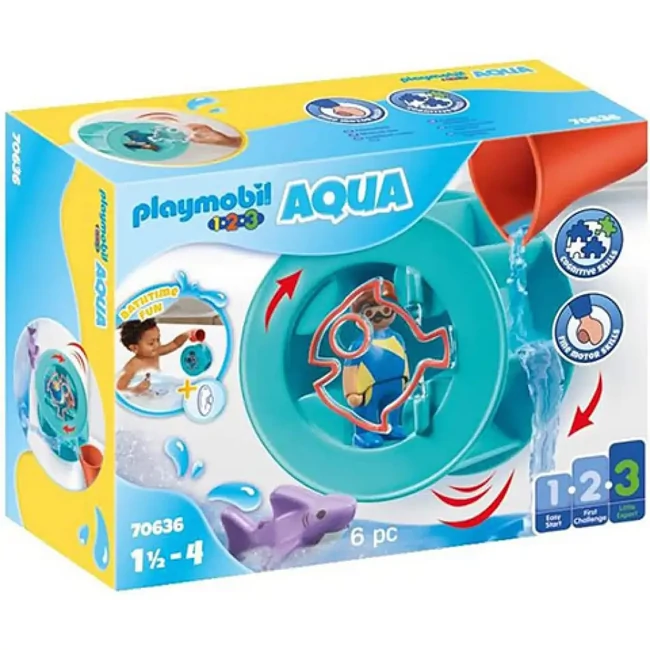 Playmobil: 1–2-3 Vízikerék bébicápával (70636)