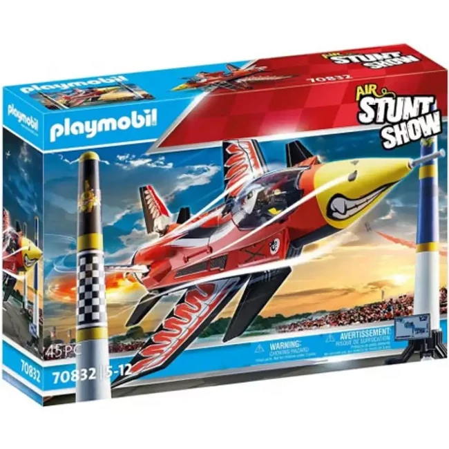 Playmobil: Air Stuntshow – „Sas” sugárhajtású gép (70832)