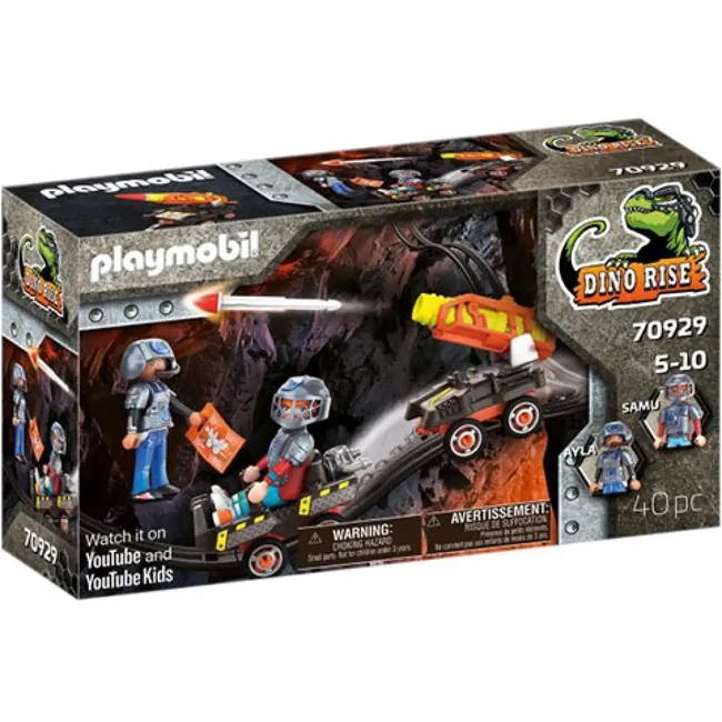 Playmobil: Dino Rise Dino Mine rakétakocsi (70929)