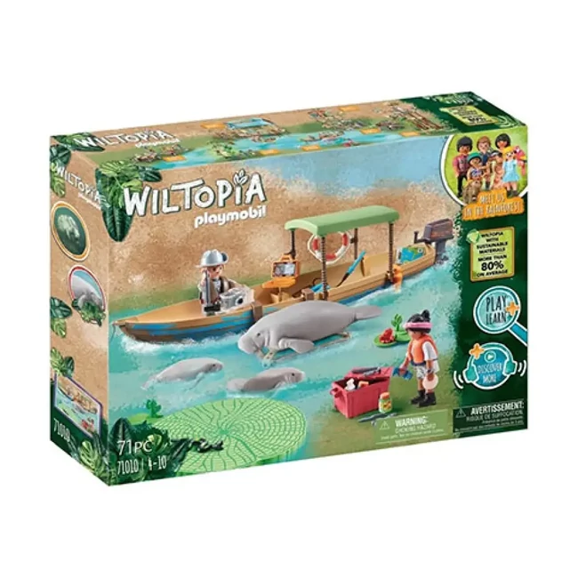 Playmobil: Hajókirándulás a lamantinokhoz (71010)