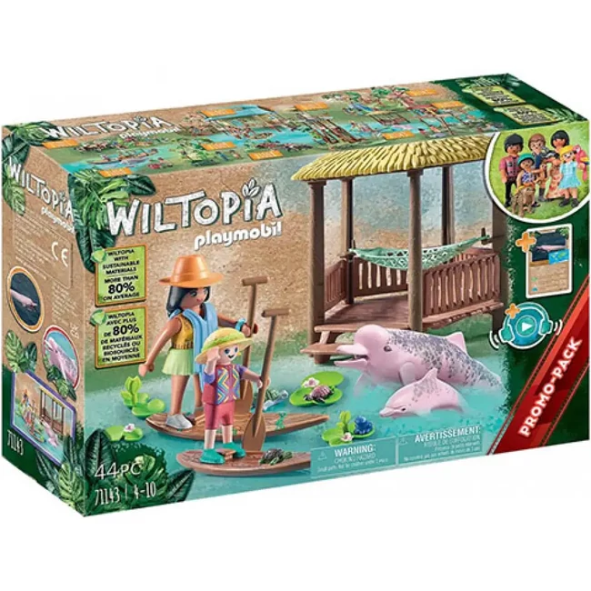 Playmobil: Wiltopia SUP túra folyami delfinekkel (71143)