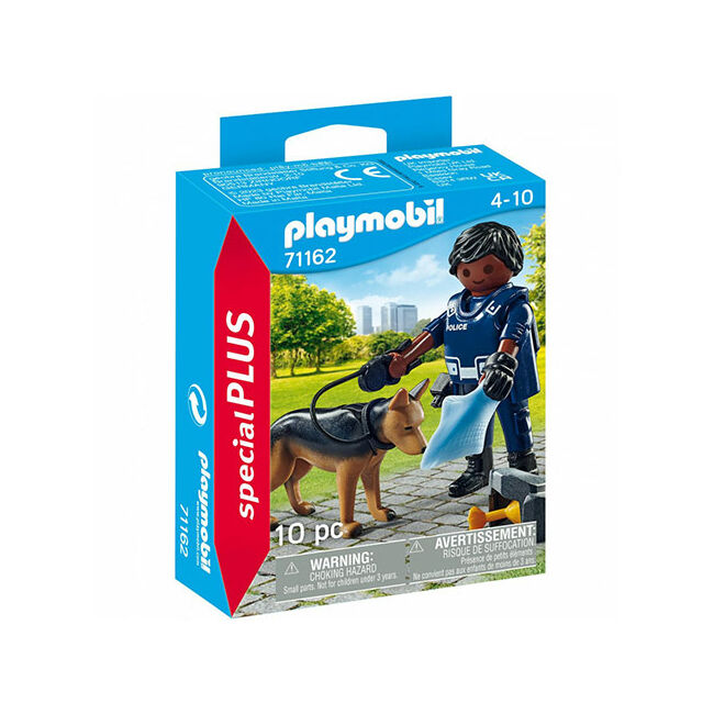 Playmobil: Special PLUS – Rendőr nyomozó kutyával (71162)