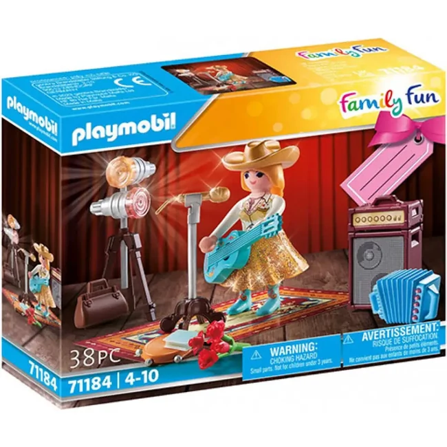 Playmobil: Family Fun Country énekesnő (71184)