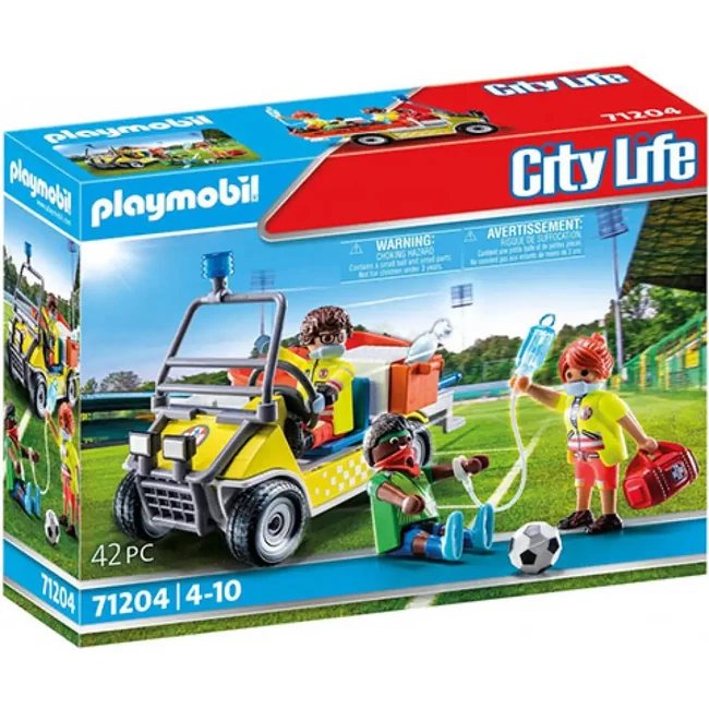 Playmobil: City Life Sürgősségi jármű (71204)