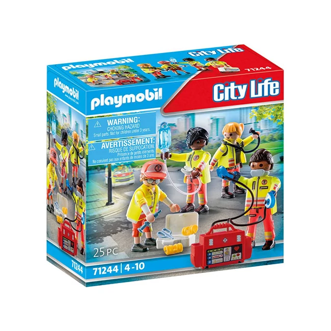 Playmobil: City Life Mentőcsapat játékszett (71244)