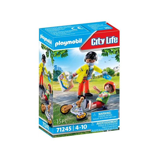Playmobil: City Life Ápoló és páciense (71245)