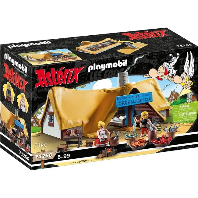 Playmobil: Asterix – Unhygienix kunyhója (71266)