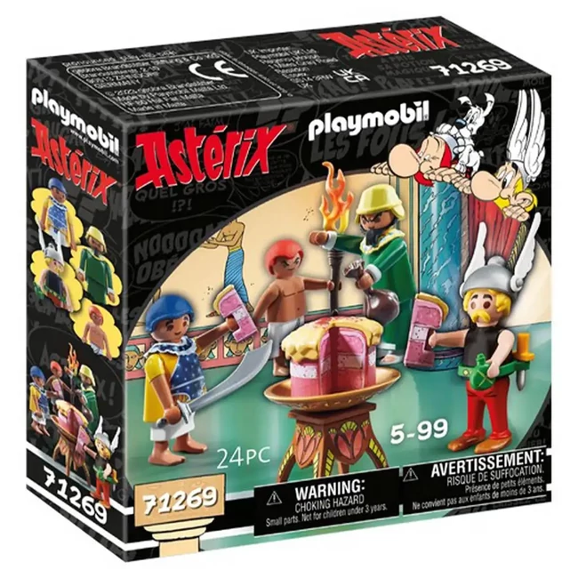 Playmobil: Asterix – Artifis mérgezett tortája (71269)