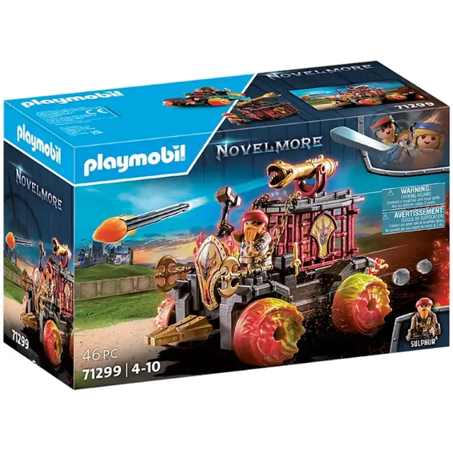 Playmobil: Burnham Raiders – Tüzes harcikocsi (71299)