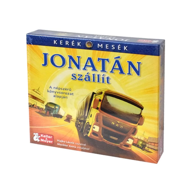 Jonatán szállít készségfejlesztő társasjáték