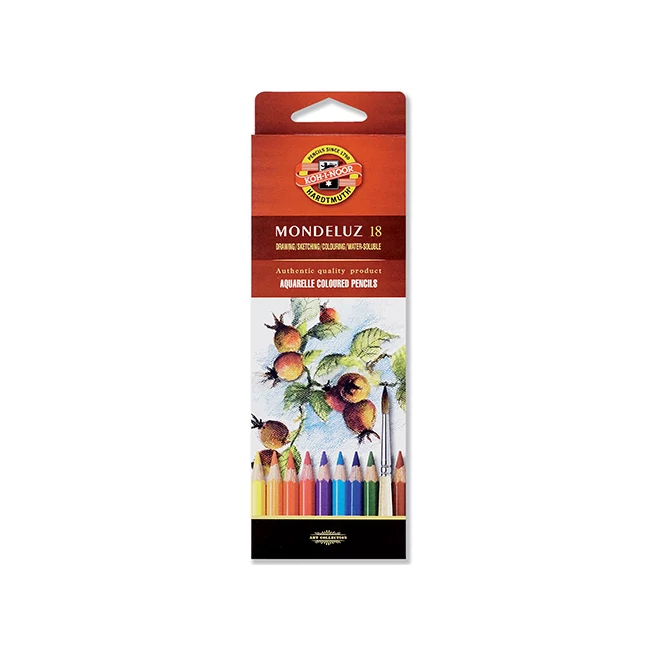 ICO: Koh-I-Noor Mondeluz 3717 Aquarell színes ceruza készlet 18 db