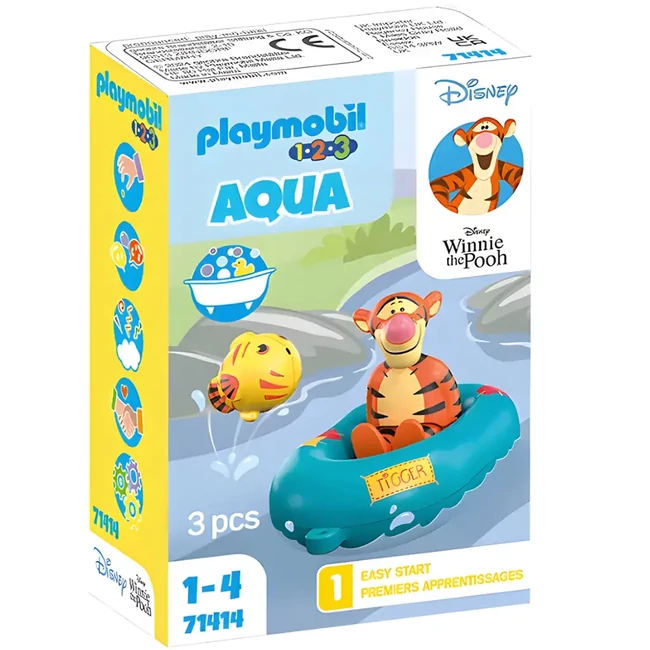 Playmobil: 1.2.3 & Disney: Tigris csónakázik (71414)