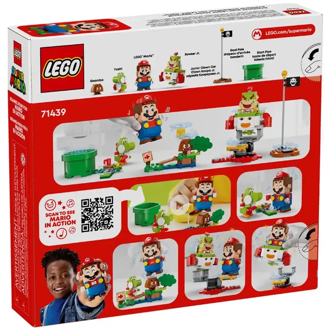 LEGO®: Super Mario™ – Kalandok az interaktív LEGO® Mario™ figurával (71439)