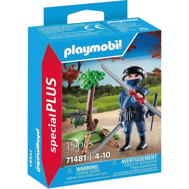 Playmobil: Ninja felszereléssel (71481)