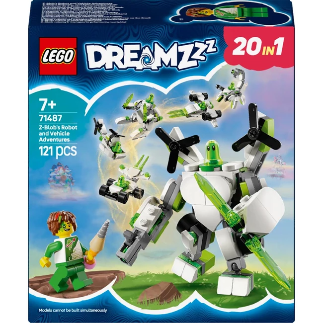 LEGO® DreamZzz: Z-Blob robot és járműves kalandjai (71487)