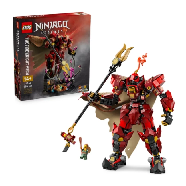 LEGO® Ninjago: Tűzlovag harci robot (71846)