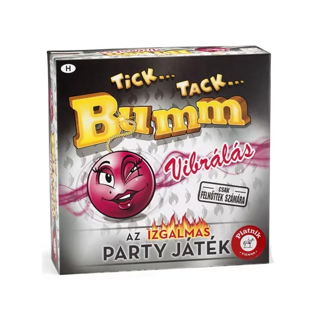 Tick Tack Bumm Vibrálás társasjáték – Piatnik