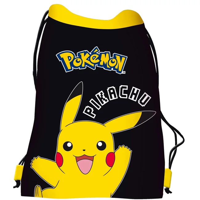 St.Right Pokémon Pikachu tornazsák, sportzsák 34×43 cm