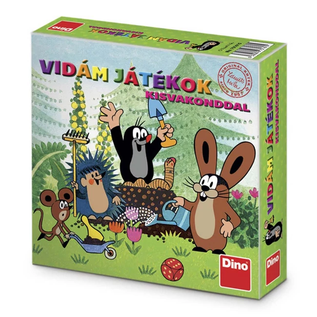 Vidám játékok Kisvakonddal társas