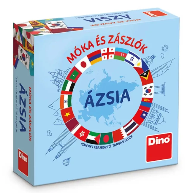 Móka és zászlók – Ázsia társasjáték