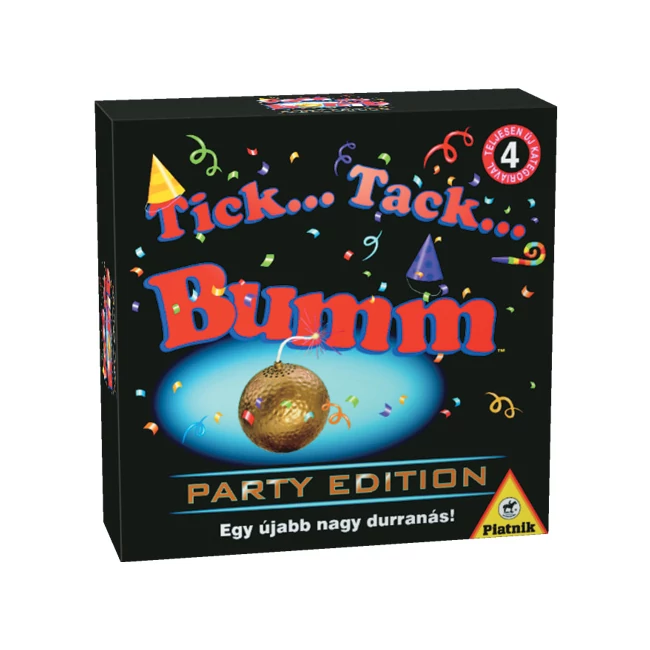 Tick Tack Bumm Party Editon társasjáték – Piatnik