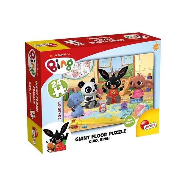Bing: Szia Bing! óriás padló puzzle 24db-os