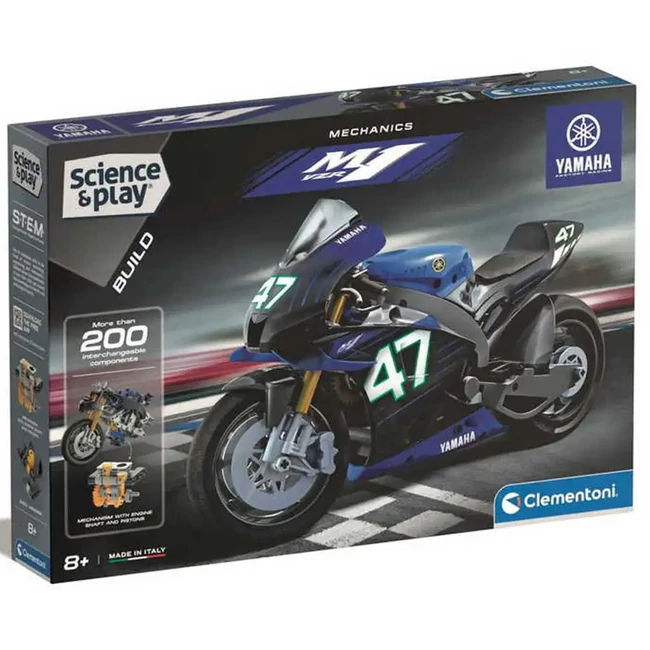 Science & Play: Mechanikai műhely – Yamaha motorbicikli – Clementoni