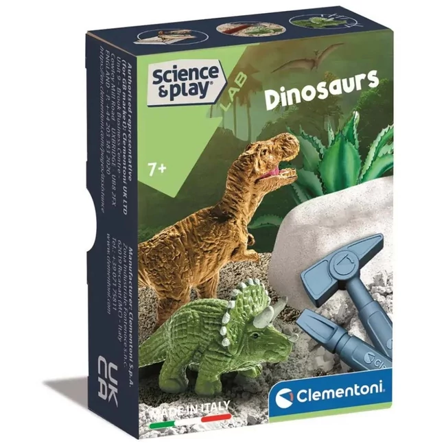 Mini régészeti készlet – Dinoszauruszok – Clementoni