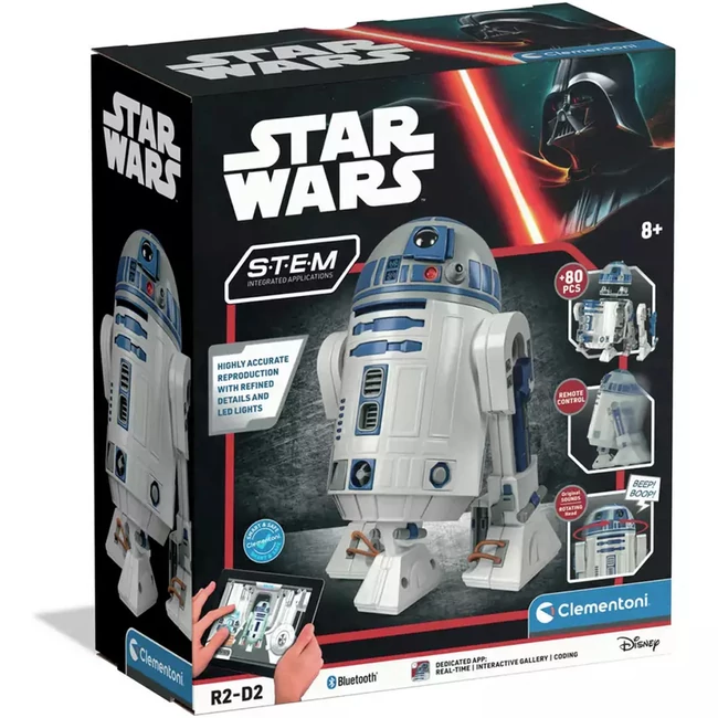 Science &amp; Play: Star Wars R2-D2 Programozható Robot – Clementoni