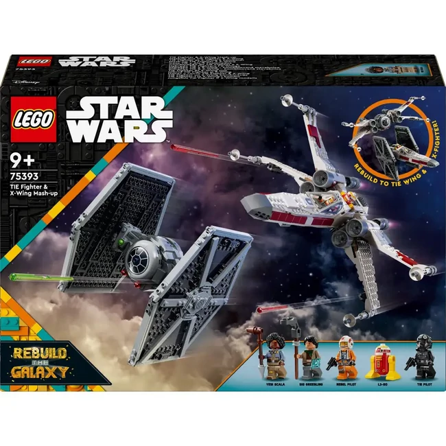 LEGO®: Star Wars™ – TIE Fighter és X-Wing mix (75393)