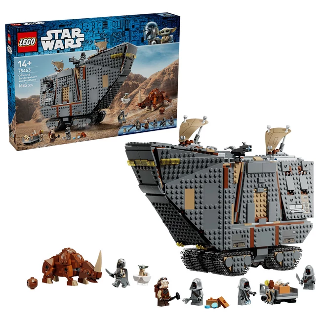 LEGO® Star Wars™: Offworld homokkúszó és Mudhorn (75453)