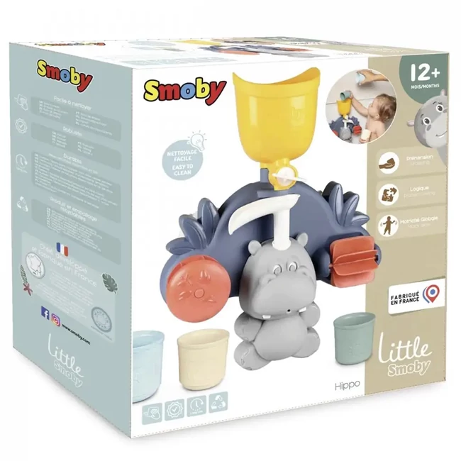 Little Smoby: Kis víziló fürdőjáték – Simba Toys