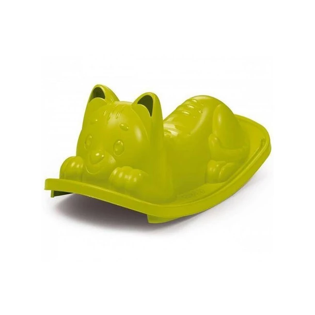 Smoby: Zöld cica formájú libikóka 78 cm