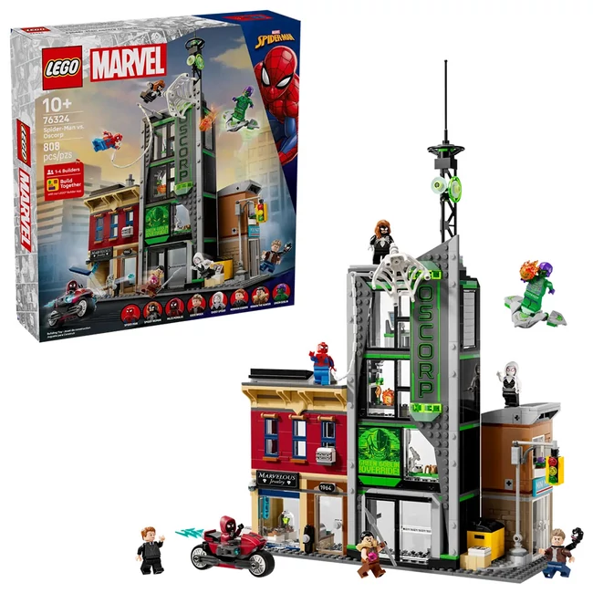 LEGO® Marvel: Pókember vs. Oscorp (76324)