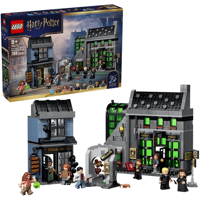 LEGO® Harry Potter™: A Zsebpiszok köz™ varázslóboltjai (76471)