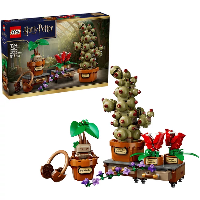 LEGO® Harry Potter™: A Roxfort™-i gyógynövénytanóra növényei (76474)