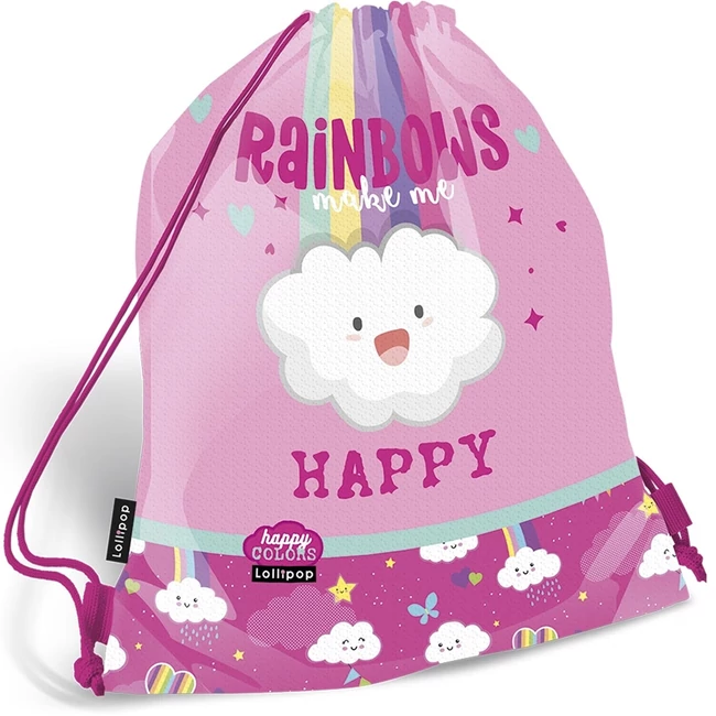 ICO: Lizzysuli Lollipop Rainbow tornazsák, sportzsák