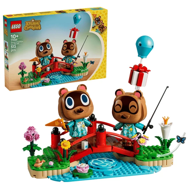 LEGO® Animal Crossing™: Timmy és Tommy vidám kirándulása (77059)