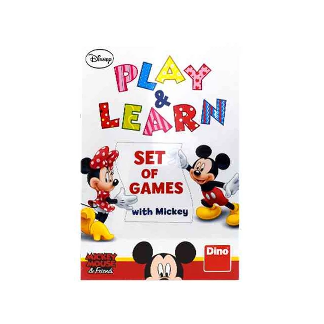 Mickey gyere és tanulj társasjáték