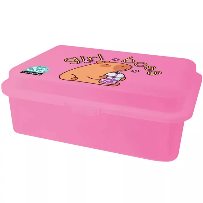 ICO: Lizzysuli Lollipop Capybara mintás uzsonnás Doboz 18×13×7 cm