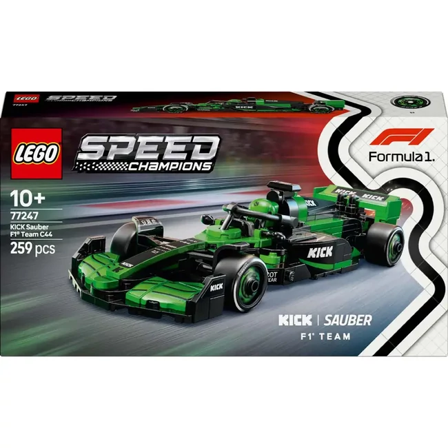 LEGO® Speed Champions: KICK Sauber F1® Team C44 versenyautó (77247)
