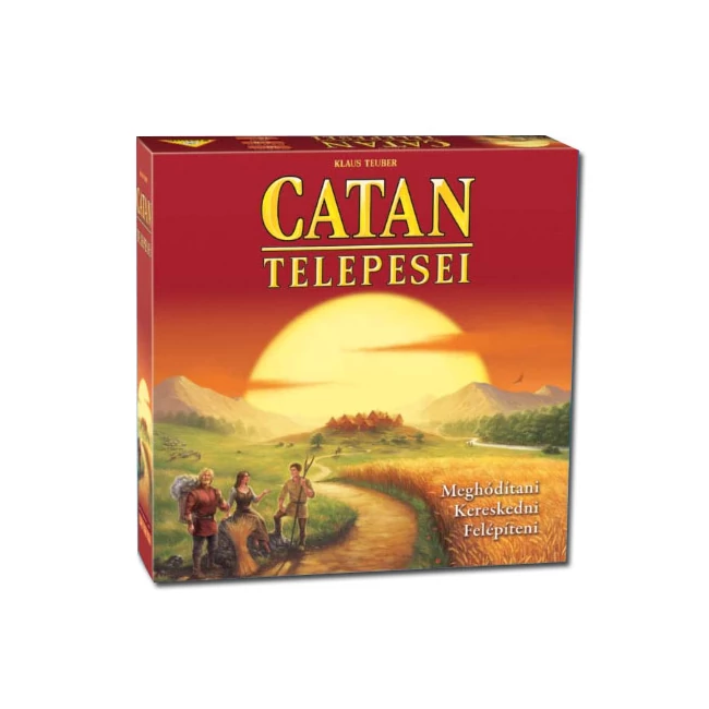 A Catan telepesei társasjáték – Piatnik