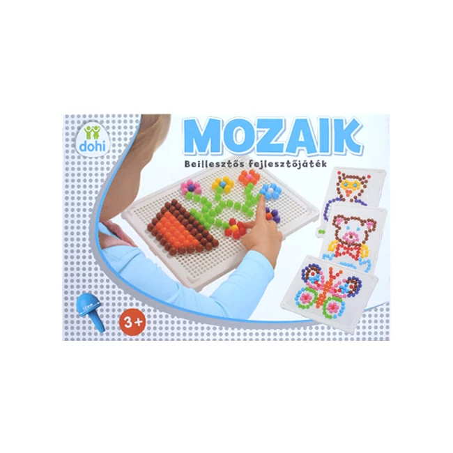 Mozaik nagy beillesztős fejlesztőjáték