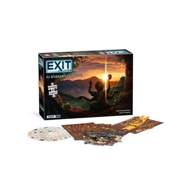 EXIT – Az elveszett templom puzzle társasjáték – Piatnik